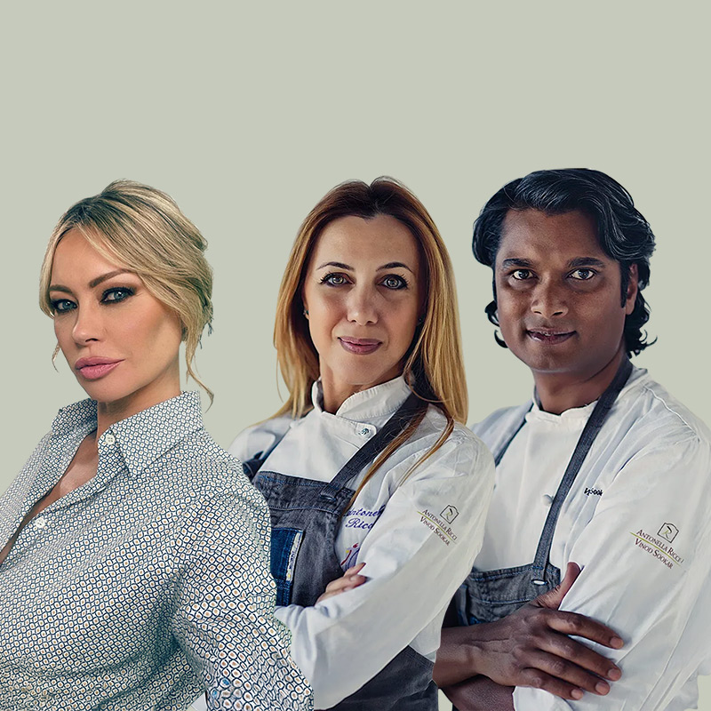 Show cooking con Antonella Ricci, Vinod Sookar e Anna Falchi